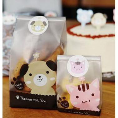 

BARU PLASTIK BUNGKUS KUE ROTI COOKIES KADO PACKING LUCU BONEKA BAKING TOOL