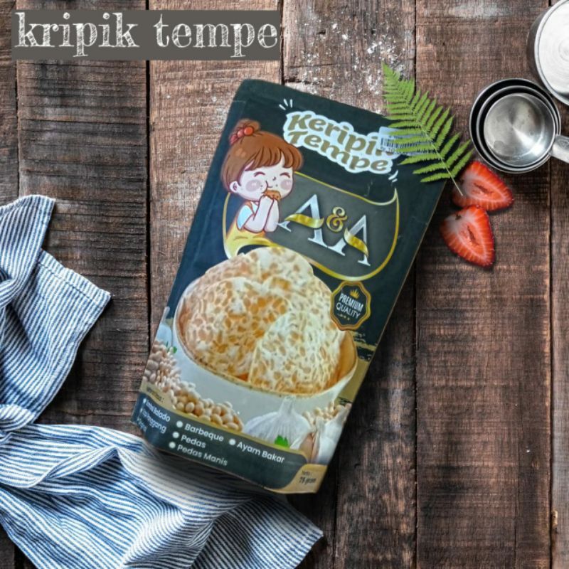 

(PROMO TERLARIS) Kripik Tempe Original 75gram/Camilan Renyah/Camilan Gurih/Teman Hujan