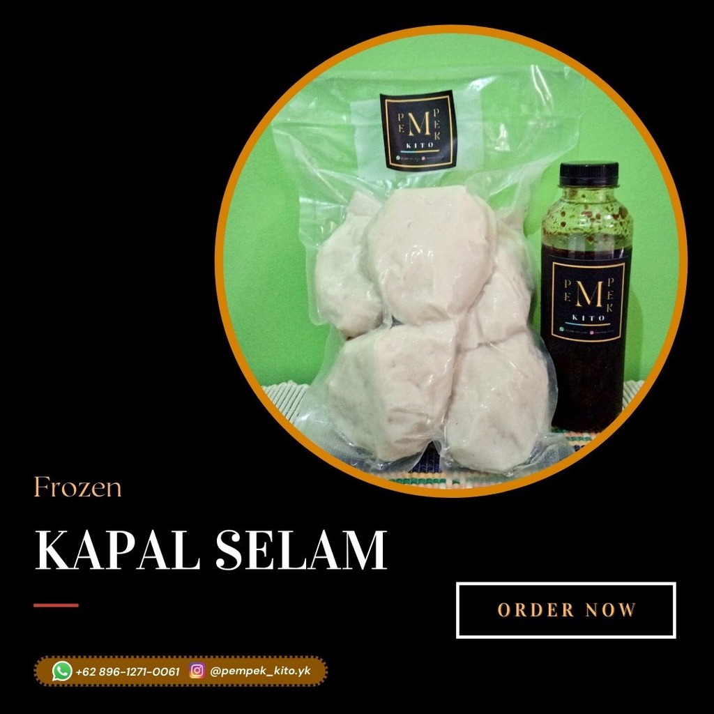 

Pempek Frozen Kapal Selam