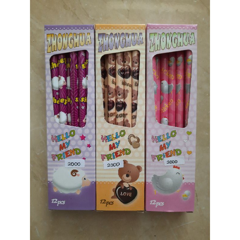 

Pensil 2B Motif Lucu Kartun Karakter