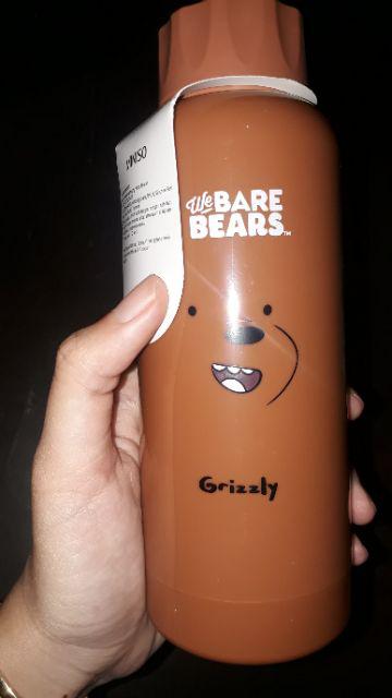 Best Seller !!! We Bare Bears Botol Minum Miniso 300 Ml