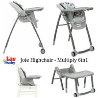 JOIE MULTIPLY 6 in 1 highchair