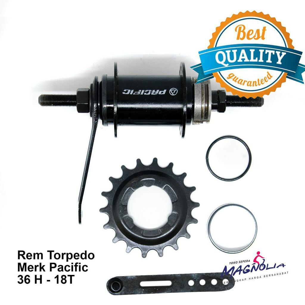 Rem Torpedo Sepeda Fixie BMX Pacific Lubang 36