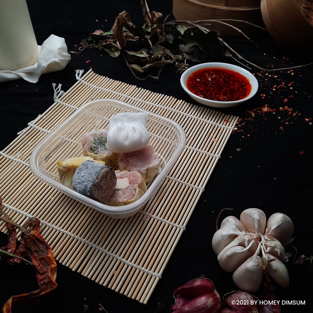 

Dimsum Frozen Mix 6 - Paket Dimsum Original Homey Dimsum