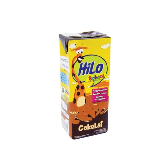 

HI LO RTD SCHOOL COKLAT 200ML