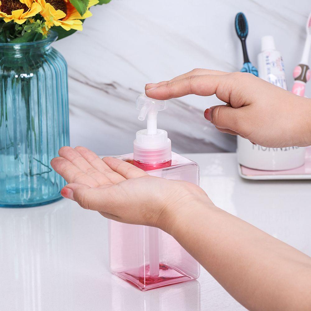 Preva Dispenser Sabun Dispenser Sabun Rumah Tangga Plastik Hand Sanitizer Shampoo Shower Gel Wadah Bening