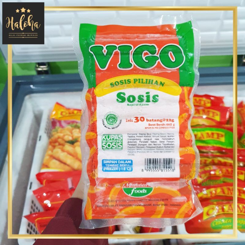 Vigo Sosis Pilihan Sapi dan Ayam isi 30