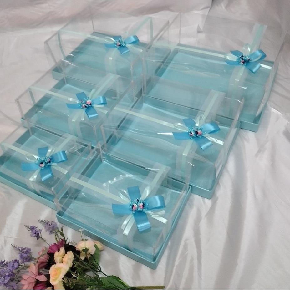 

Update - Hantaran pernikahan 1 set isi 6 kotak model tile pita