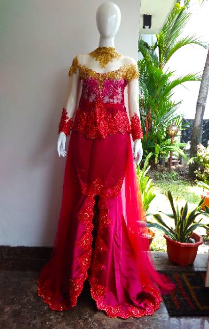 Kebaya manten payet