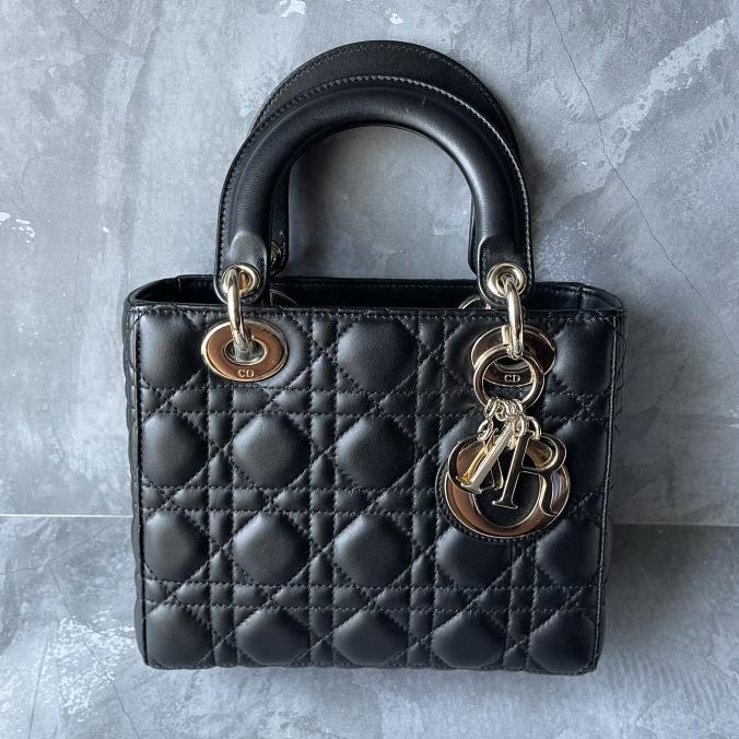 Original - Lady Dior Small ABC GHW