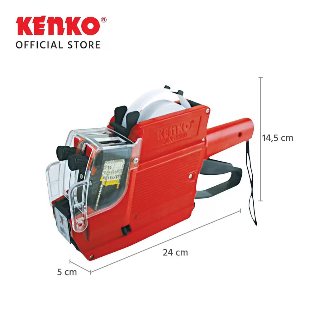 

SOS Alat Label Harga KENKO 10 digit MX6600A / Labeller
