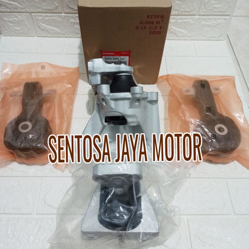 Engine Mounting 1set Honda CRV Gen 3 2000cc Th 2007-2012 Matic OEM 4pc