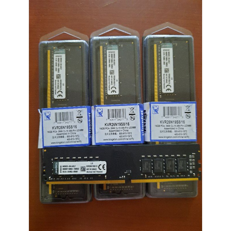 Memory Ram Ddr4 16Gb Kingston Garansi 1Tahun