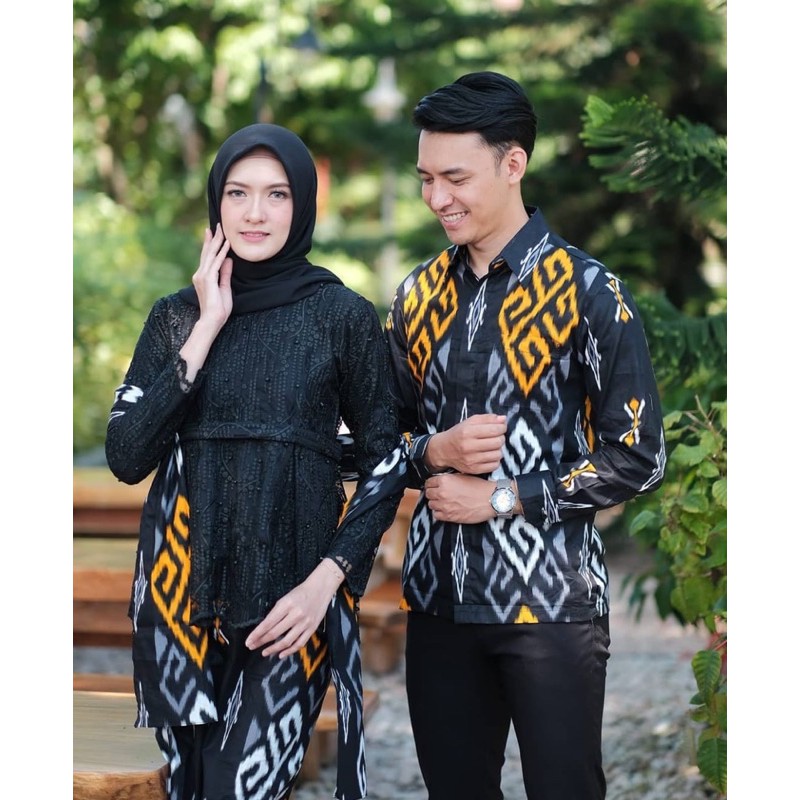MODEL KEBAYA TUNANGAN TERBARU BROKAT/ KEBAYA BROKAT COUPLE/ KEBAYA BROKAT PASANGAN/BAJU KONDANGAN/ B