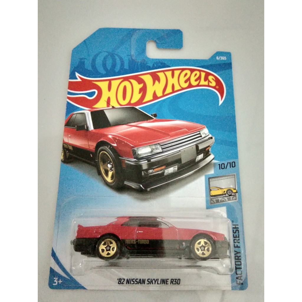 Ori Hotwheels Car 82 Nissan Skyline R30 Merah Mainan Mobil Hotwheels