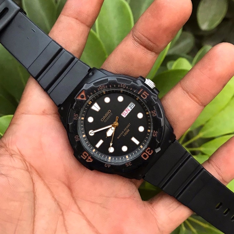 jam tangan second casio diver original