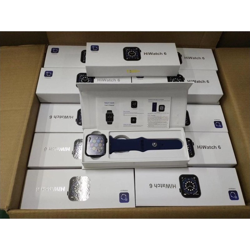 Bisa COD SmartWatch T500+ Plus Hiwatch 6 Original Full Screen Series 6 Wa Tlp Support IOS Android