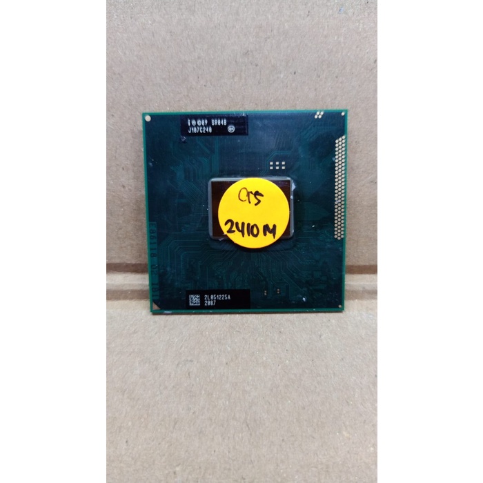 processor laptop core i5 2410m gen2 bergaransi