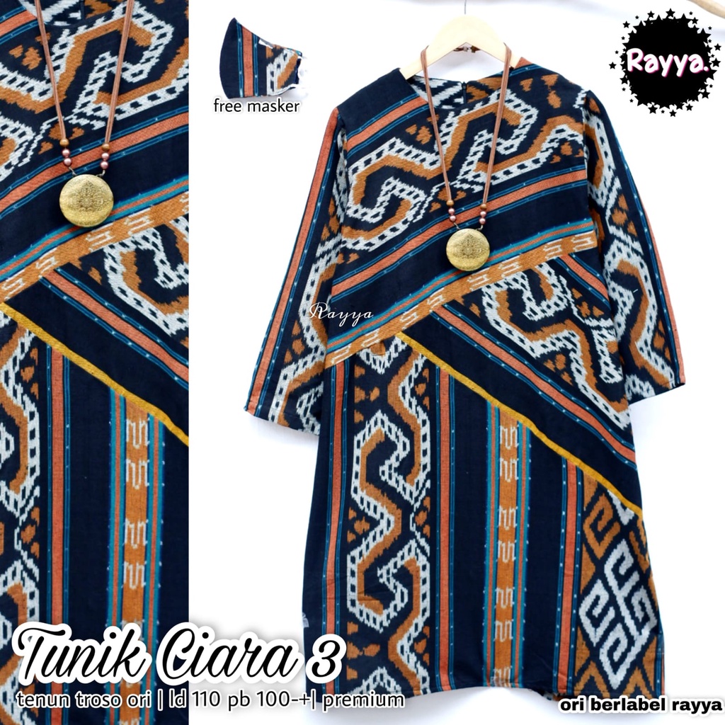 Tunik Batik Tenun Troso Ciara