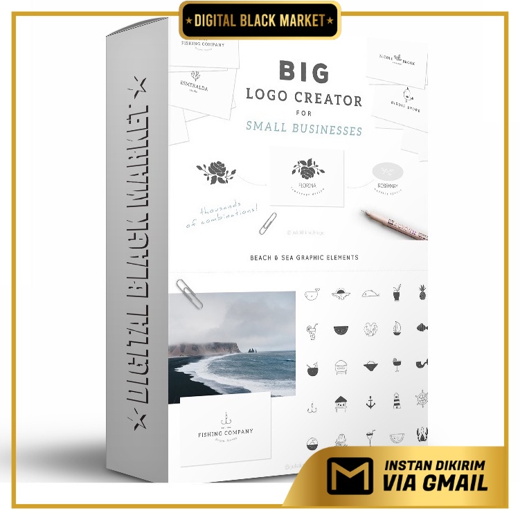 Big Logo Creator For Small Businesses - Adobe Photoshop &amp; Illustrator