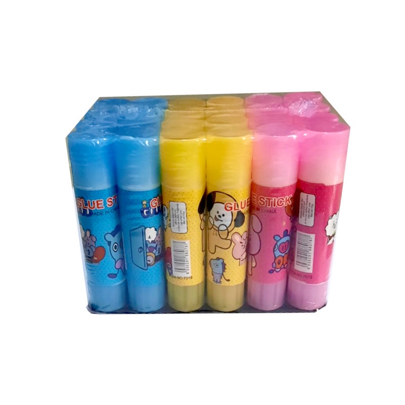 Grosir Lem Kertas Stik / Glue Stick Fancy - 1 Pak isi 24 pcs