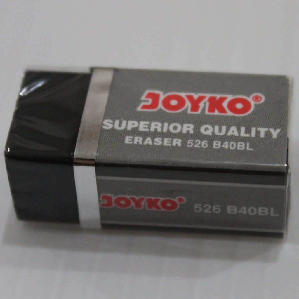 

penghapus joyko kecil warna hitam eraser 526 b40bl stip black color