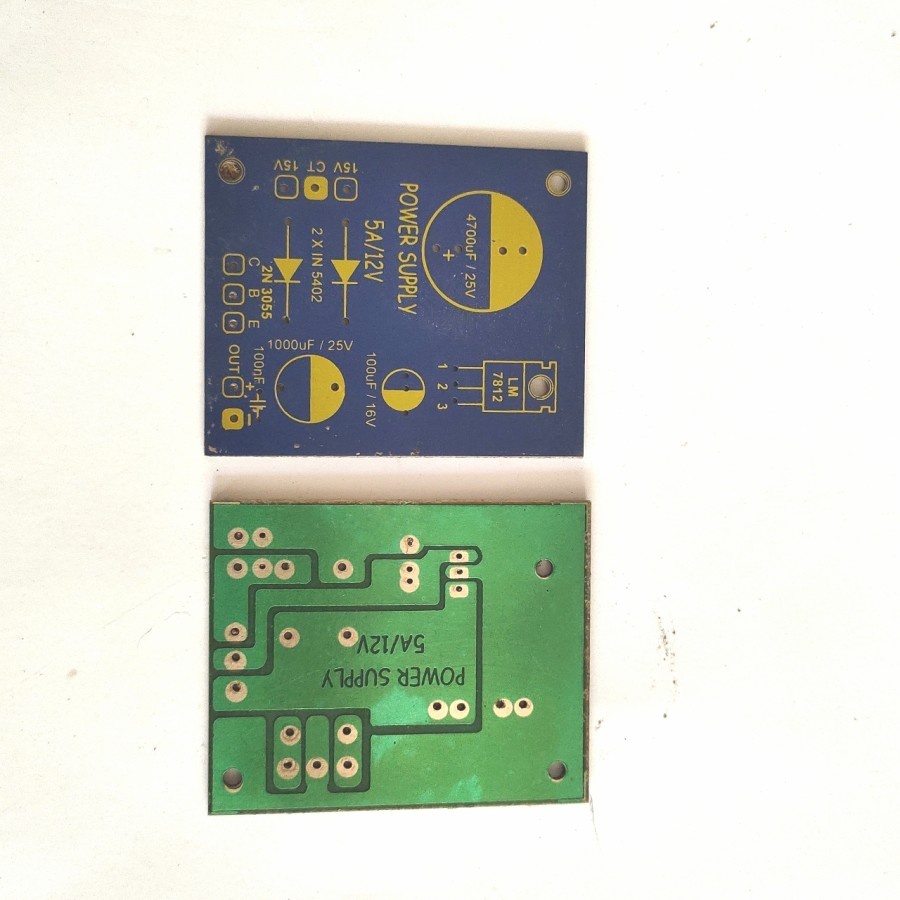 PCB power supply Regulator 5A 12V 7812
