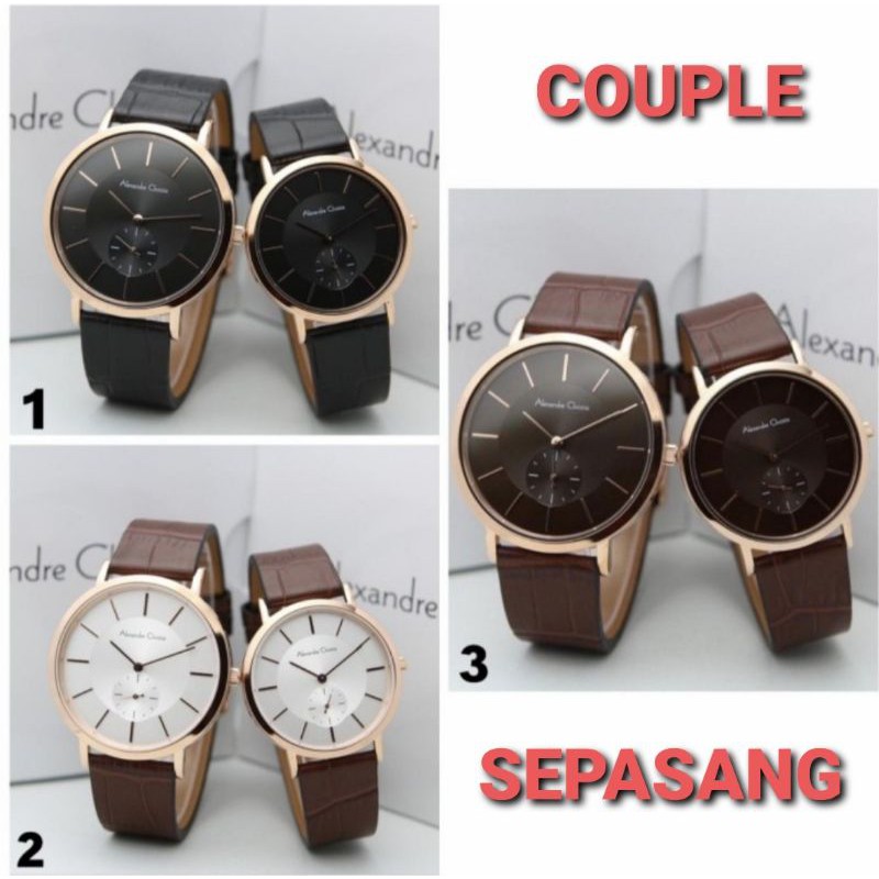 Jam Couple Alexandre Christie AC 8575 leather / AC8575 Couple original
