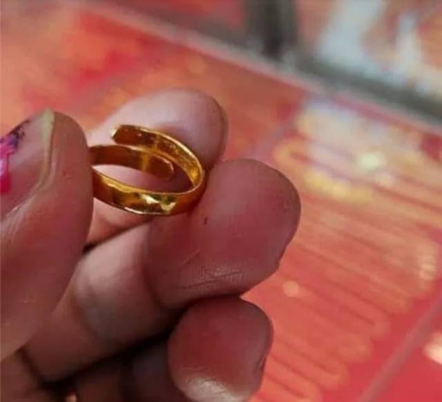 CINCIN BAYI LILIT EMAS LM/LONDON 24K KADAR 99,99%