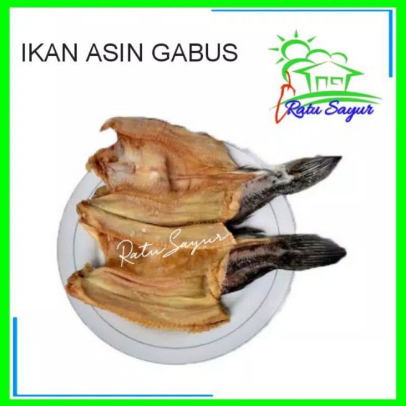 

IKAN ASIN GABUS/ratu sayur cikeas [100gram-250gram]