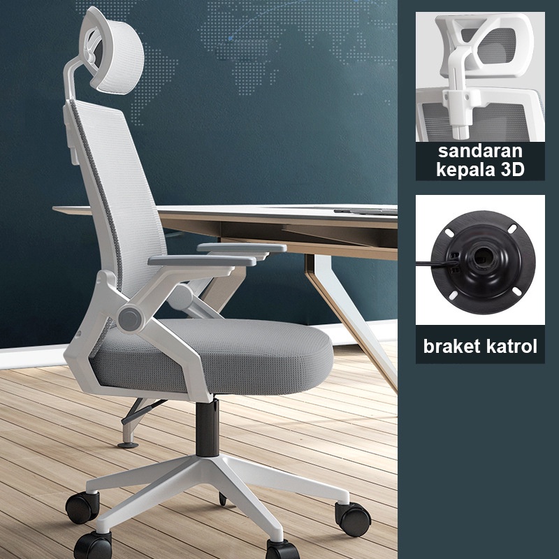 Weyon sakura kursi kantor Kursi Kerja kursi belajar Kursi Gaming Chair Kursi kursi minimalis Komputer Kursi (401)-7