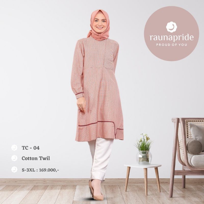 Baju Atasan Rauna/Tunik Katun/Baju Rumahan/Blouse