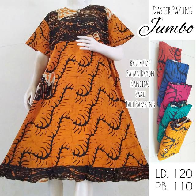 Daster batik payung jumbo