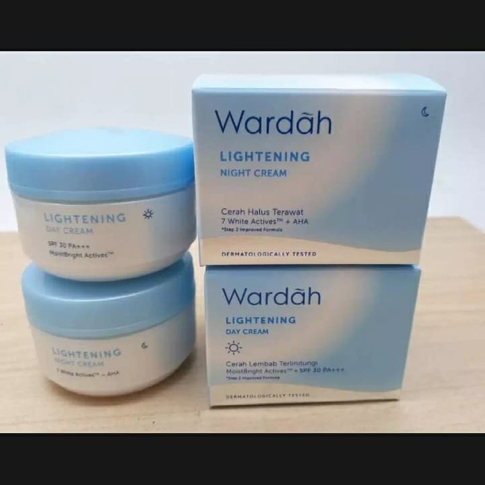 Wardah paket lightening 30gr 2pc