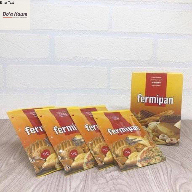 

Fermipan sachet / Ragi Instan Sachet 11g