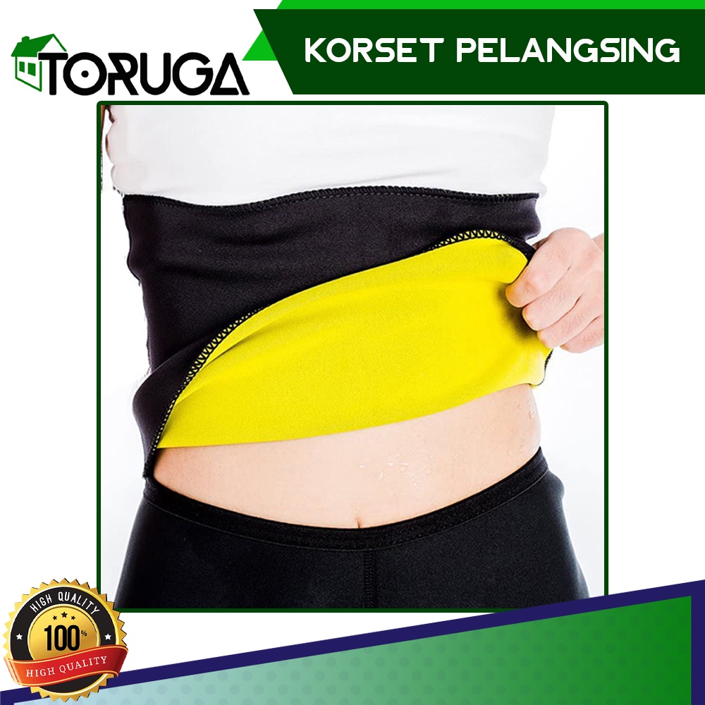 HOT SHAPERS SLIM WAIST KORSET PERUT PELANGSING PINGGANG PINGGUL