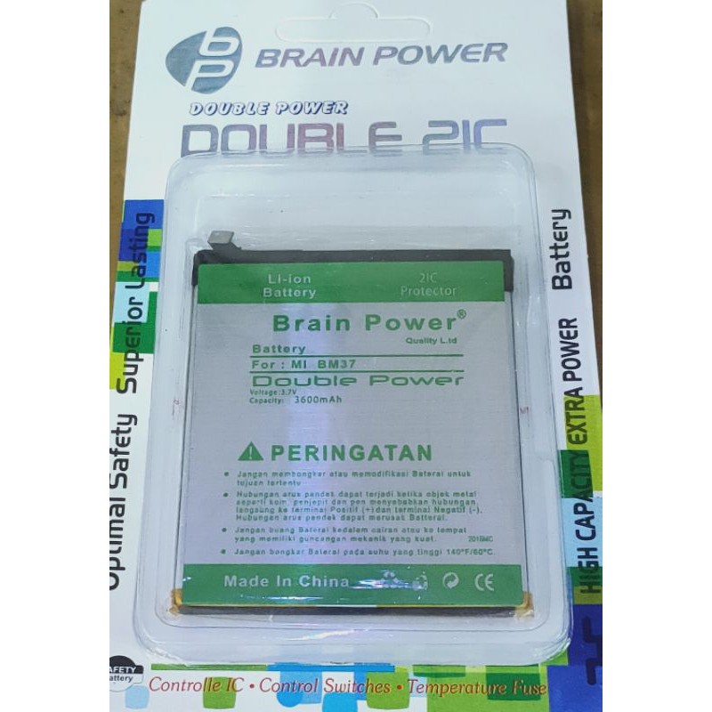 Battery batre Xiaomi BM 37 Brain power