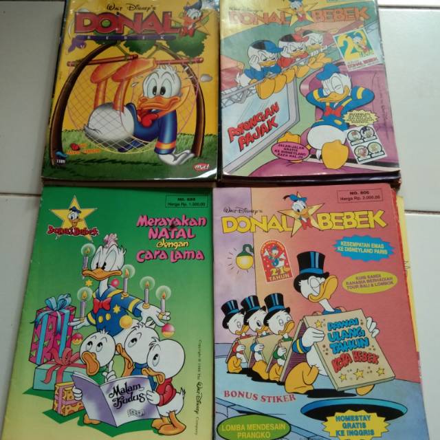 Komik Donal Bebek Nmr Acak Shopee Indonesia