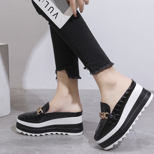 Sepatu Wedges Wanita GO17 Sepatu Import