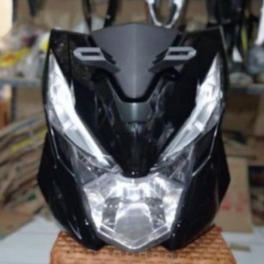 Paket set tameng depan reflektor lampu depan sen sein depan dudukan plat beat esp street k81 2016 20