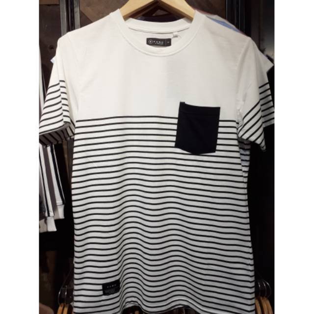 KAOS FAMO PRIA PUTIH BELANG HITAM 0711