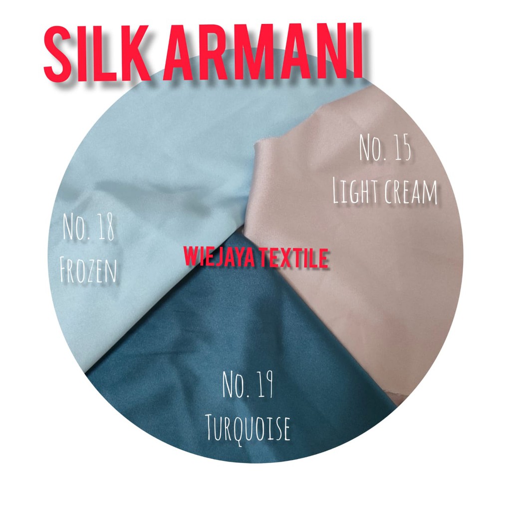 Kain Silk Armani Murah Grade A