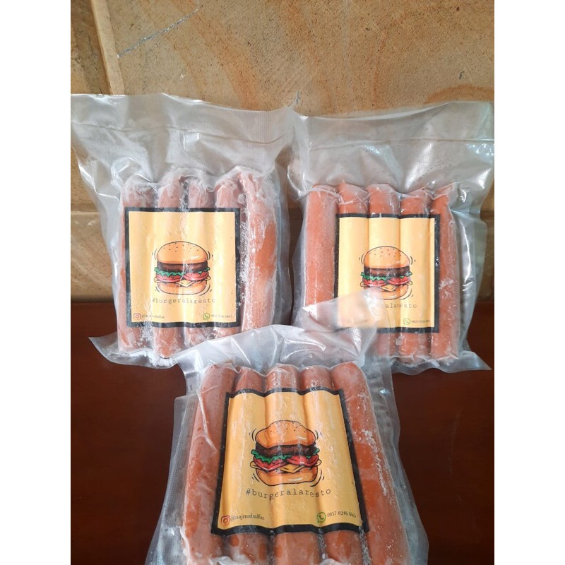 

sosis hotdog #burgeralaresto