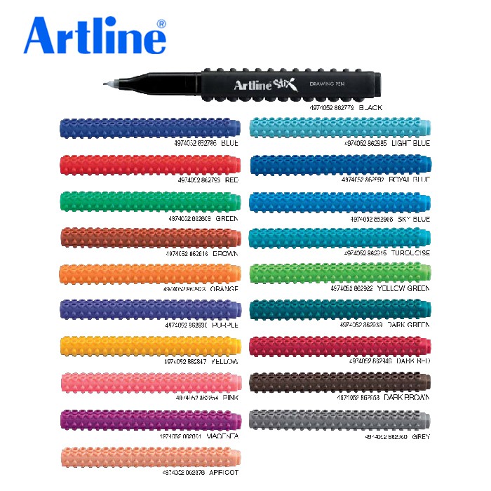 ARTLINE ETX-200 STIX BRUSH DRAWING PEN