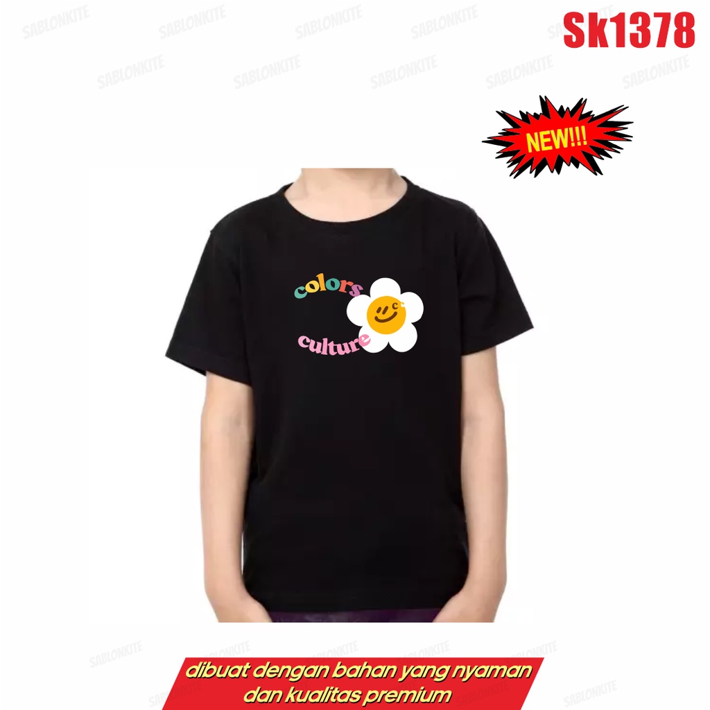 MURAH!!! KAOS NEW WIEE CULTURE SK1378 UNISEX ADA KAOS ANAK