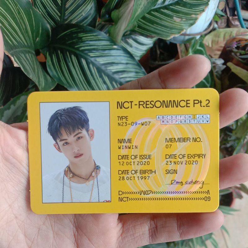 photocard PC winwin id card Resonance