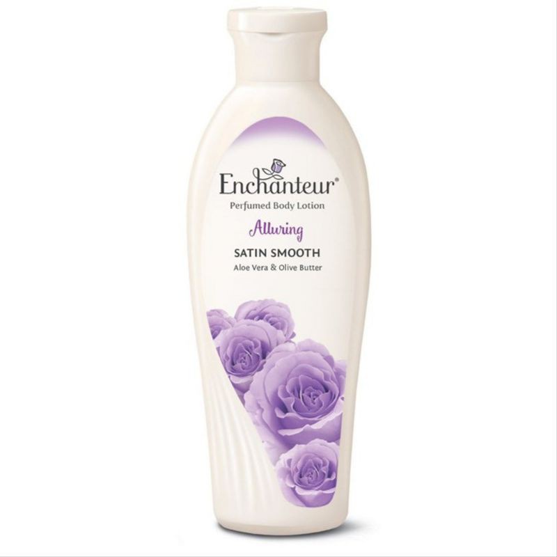 Enchanteur Perfumed Body Lotion Whitening Satin Smooth Alluring