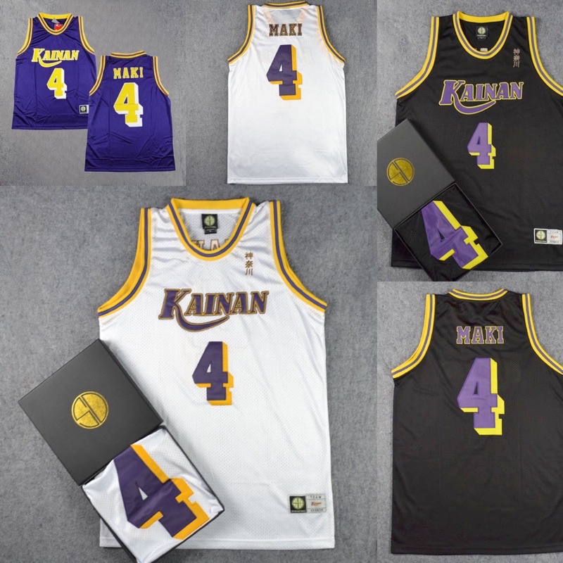 Jual JERSEY BASKET NBA SLAM DUNK ANIME KAINAN 4 MAKI Shopee Indonesia