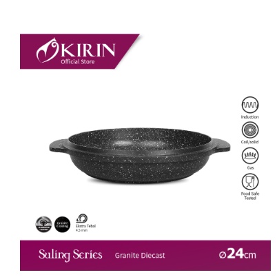 Kirin Suling Round Pan Set 24 cm