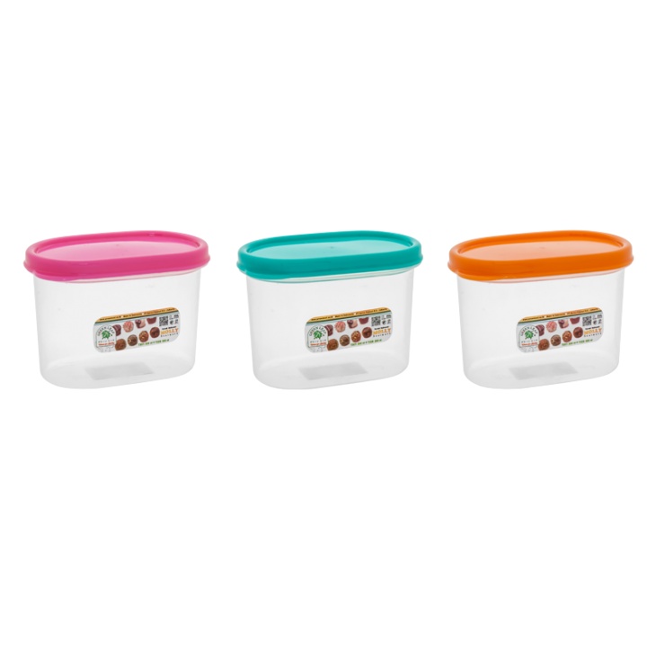 Green Leaf 7328 Kotak Tempat Makan Wadah Makanan Sealware Molly 300ml Lunch Box Penyimpanan